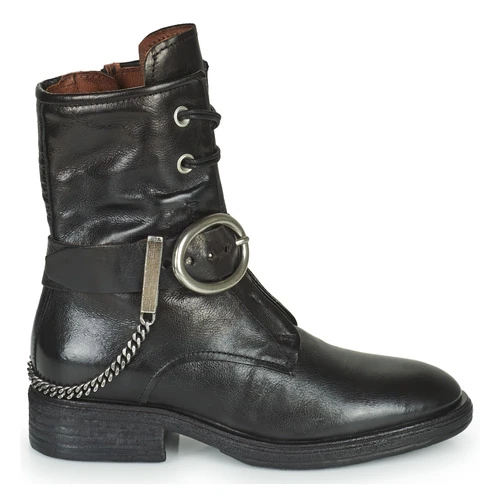 Airstep / A.S.98 FLOWER BUCKLE Couleur Noir 4 Airstep / A.S.98 FLOWER BUCKLE Couleur Noir – Image 2