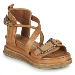 Airstep / A.S.98 LAGOS BUCKLE Couleur Camel