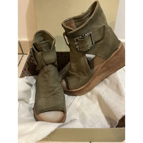 Airstep / A.S.98 Chaussure Couleur Kaki 5 Airstep / A.S.98 Chaussure Couleur Kaki – Image 3